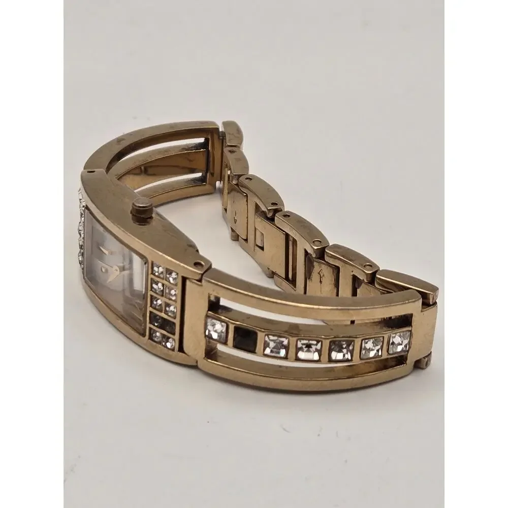 Relic by Fossil Gold Tone Crystal Quartz Watch ZR33790